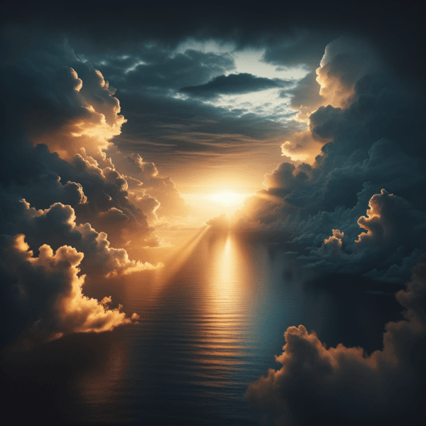 Nature scene illustrating mental freedom