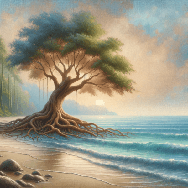 Symbolic representation of inner strength and calm