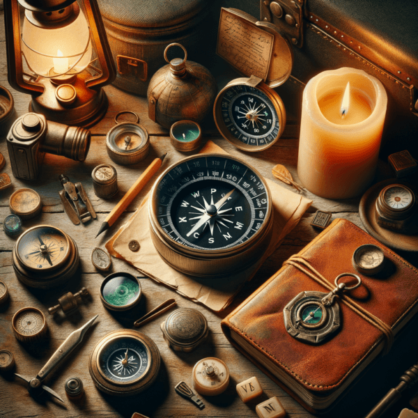 Collection of tools symbolizing personal growth and confidence