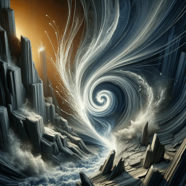 Representation of a clear path of cascading energy