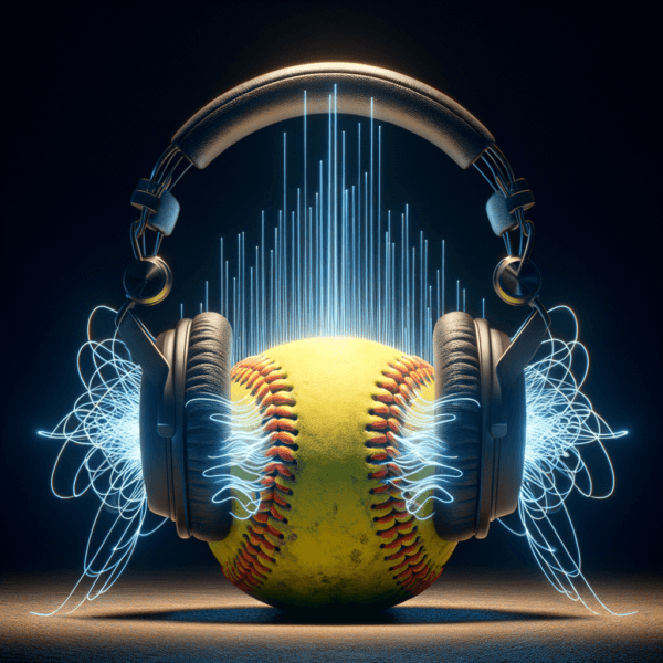 Hypnotic audio visualization for softball success