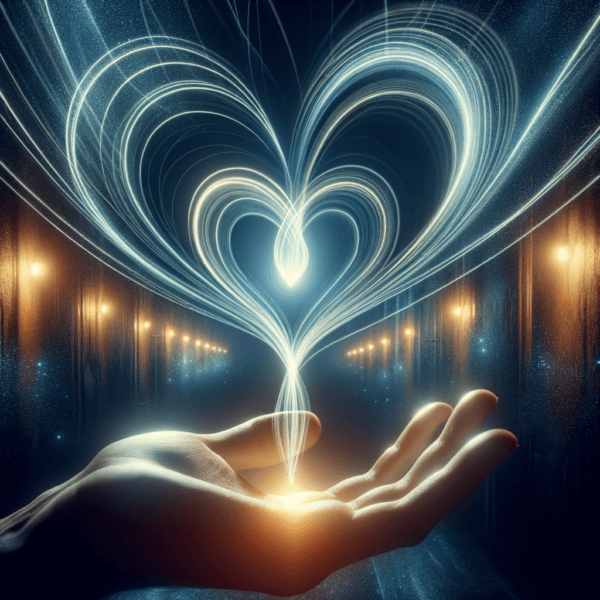 Conceptual image of emotional bonds through hypnosis